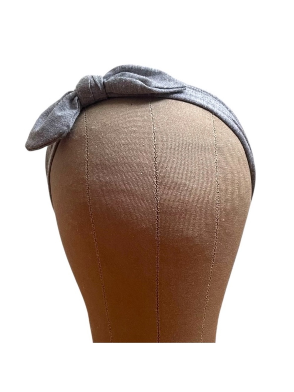 4/$25 Justice Girls Gray Bow Fabric Headband